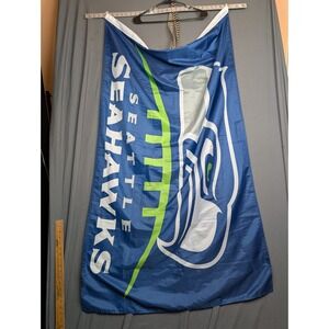 Seattle Seahawks Football Fans 36x60  Flag Banner